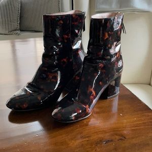 JCrew patent leather boots